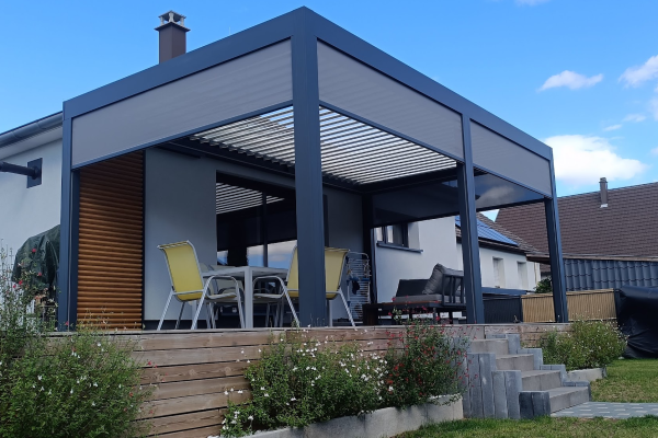 Pergola bioclimatique